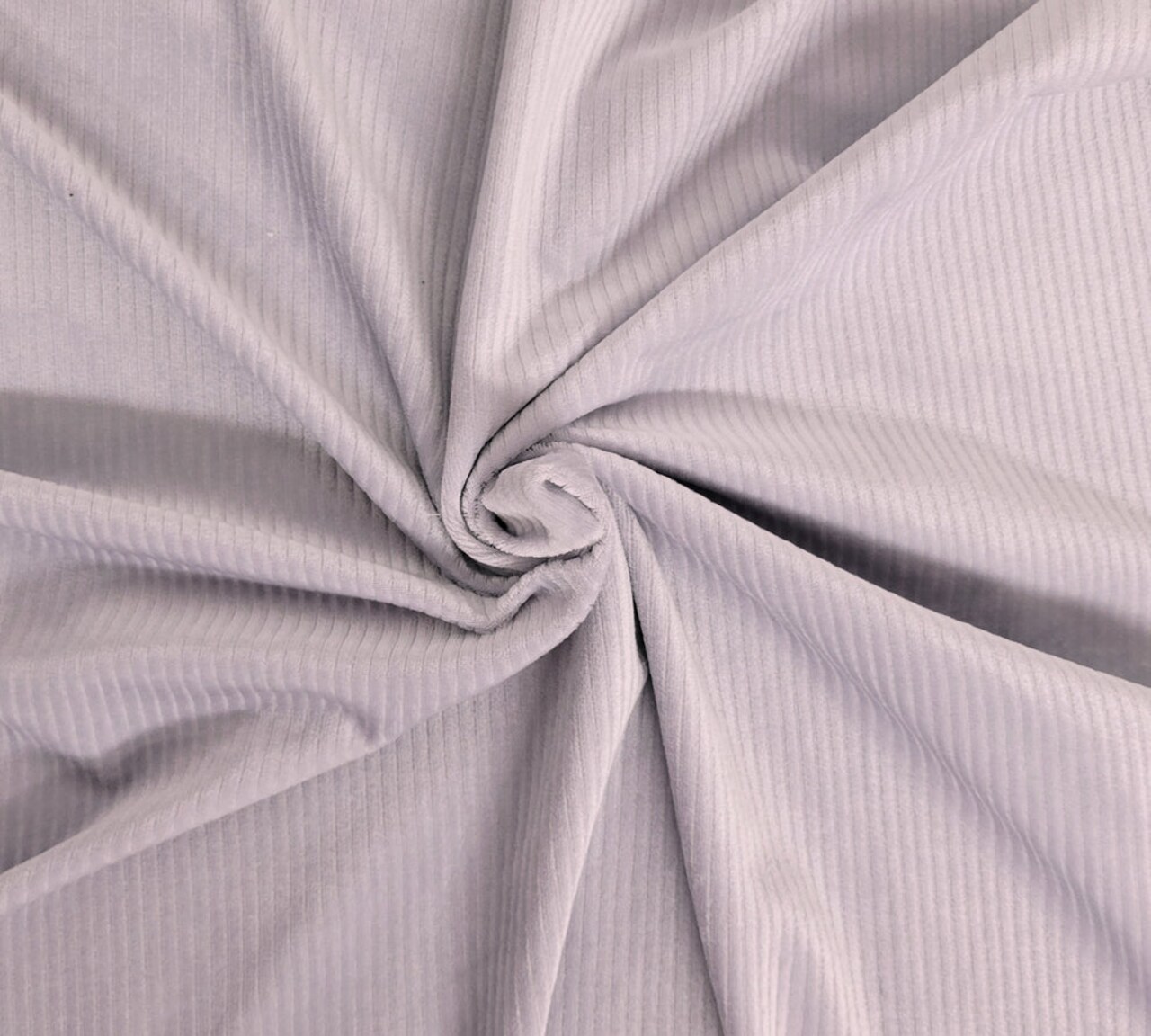 1 Yard Lilac Corded Stretch Velvet Velour Fabric for Dresses, Gowns, Dancewear, and Costumes